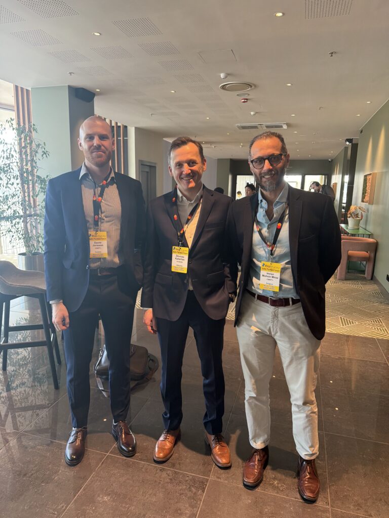 Inventi CEO Žilvinas Kybartas with the Swift team.